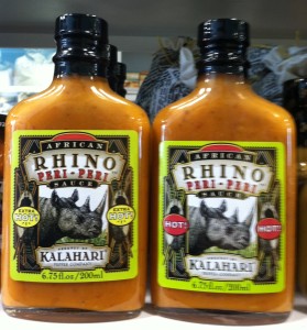 Rhino Peri-Peri Hot And Extra Hot Sauce